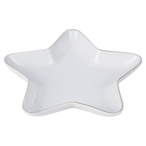 Talerz porcelanowy gwiazda 18 cm, 1000415