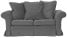 Inny kolor wybarwienia: ESTELLA 140 - szara sofa dwuosobowa z funkcją spania