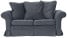 Inny kolor wybarwienia: ESTELLA 140 - antracytowa sofa dwuosobowa z funkcją spania
