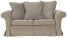 Inny kolor wybarwienia: ESTELLA 140 - szaro beżowa sofa dwuosobowa z funkcją spania