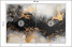 Fototapeta Czarno-biały Marmur ze Złotem do Salonu i Sypialni 100x70cm, 10036913