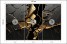 Fototapeta Czarny Abstrakcyjny Marmur do Salonu i Sypialni 150x105cm, 10037361