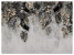 Fototapeta Liście Tropikalne na Betonie do Salonu i Sypialni 200x140cm, 10039289