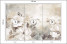 Fototapeta Abstrakcyjne Kremowe Kwiaty do Salonu i Sypialni 150x105cm, 10040771