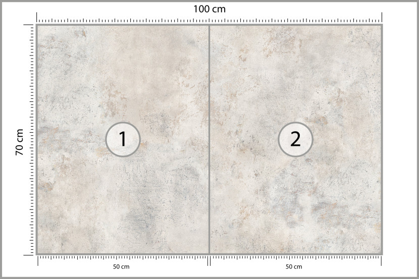 Fototapeta Betonowy Wzór do Salonu i Sypialni 100x70cm Loft, 10041491