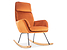 Inny kolor wybarwienia: fotel bujany pomarańczowy Hoover