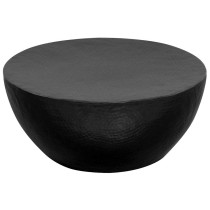 Stolik kawowy Czarny 70 x 30 x 70 cm Aluminium vidaXL
