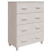 Szafka Biały 79 x 40 x 103.5 cm Lite drewno sosnowe vidaXL, 10058800
