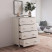 Szafka Biały 79 x 40 x 103.5 cm Lite drewno sosnowe vidaXL, 10058802