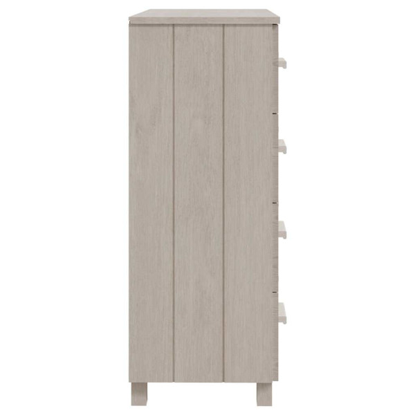 Szafka Biały 79 x 40 x 103.5 cm Lite drewno sosnowe vidaXL, 10058805