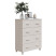 Szafka Biały 79 x 40 x 103.5 cm Lite drewno sosnowe vidaXL, 10058806