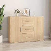 Komoda Brąz 91 x 29.5 x 65 cm Materiał drewnopochodny vidaXL