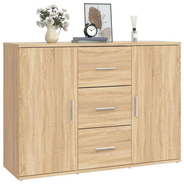 Komoda Brąz 91 x 29.5 x 65 cm Materiał drewnopochodny vidaXL, 10058835