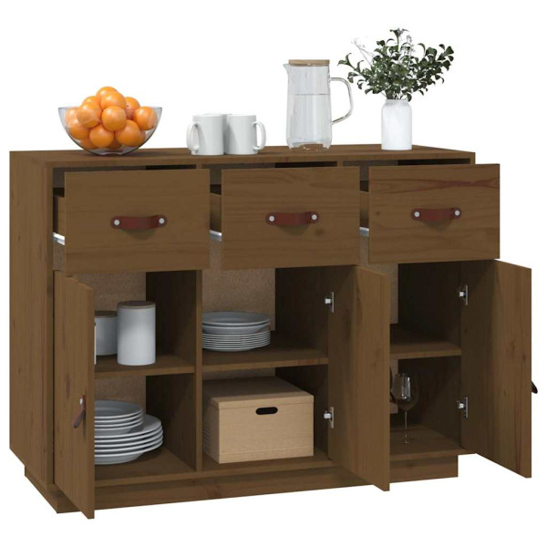 VidaXL Komoda miodowy brąz 100x40x75 cm, 10060722
