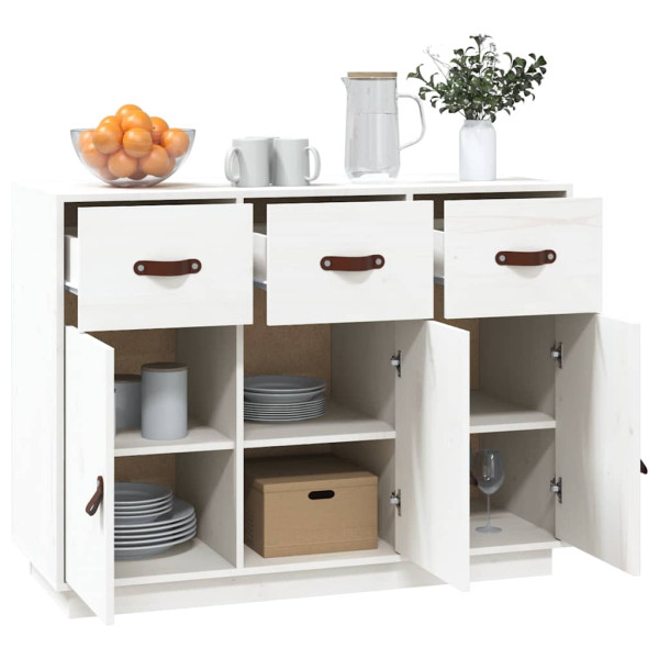 VidaXL Komoda biała 100x40x75 cme, 10060736