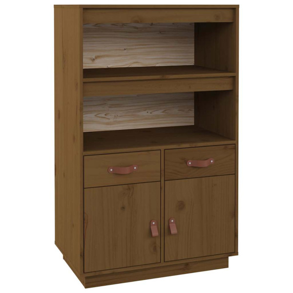 VidaXL Kredens miodowy brąz 67x40x108,5 cm, 10060741