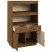 VidaXL Kredens miodowy brąz 67x40x108,5 cm, 10060745