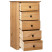 Szafka Brąz 46 x 40 x 89 cm Lite drewno sosnowe vidaXL, 10063436