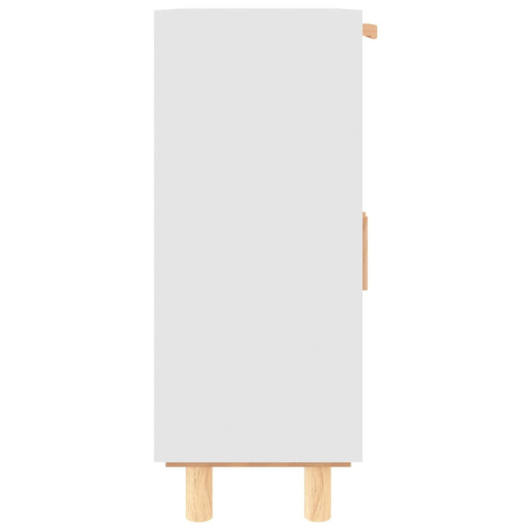 Komoda Biały 60 x 30 x 75 cm Lite drewno sosnowe vidaXL, 10063466
