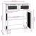 Komoda Biały 60 x 30 x 75 cm Lite drewno sosnowe vidaXL, 10063468