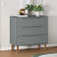 Szafka z szufladami Szary 80 x 40 x 80 cm Lite drewno sosnowe vidaXL, 10063490