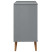 Szafka z szufladami Szary 80 x 40 x 80 cm Lite drewno sosnowe vidaXL, 10063494