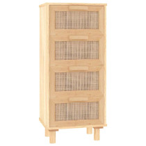 Produkt: Komoda Brąz 40 x 30 x 90 cm Lite drewno sosnowe vidaXL