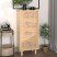 Komoda Brąz 40 x 30 x 90 cm Lite drewno sosnowe vidaXL, 10063504