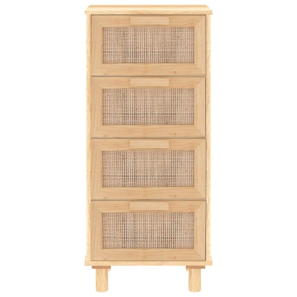 Komoda Brąz 40 x 30 x 90 cm Lite drewno sosnowe vidaXL, 10063506