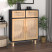 Komoda Czarny 60 x 30 x 75 cm Lite drewno sosnowe vidaXL, 10063557