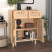 Komoda Brąz 60 x 30 x 75 cm Lite drewno sosnowe vidaXL, 10063582