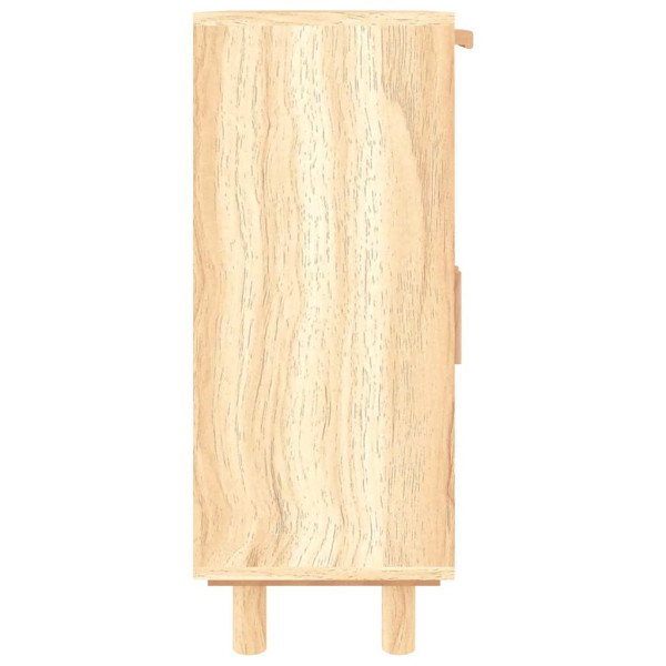 Komoda Brąz 60 x 30 x 75 cm Lite drewno sosnowe vidaXL, 10063585