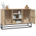 Szafka Brąz 105 x 30 x 65 cm Materiał drewnopochodny vidaXL, 10063617