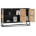 Szafka Czarny 105 x 30 x 65 cm Materiał drewnopochodny vidaXL, 10063670