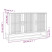 Szafka Czarny 105 x 30 x 65 cm Materiał drewnopochodny vidaXL, 10063671