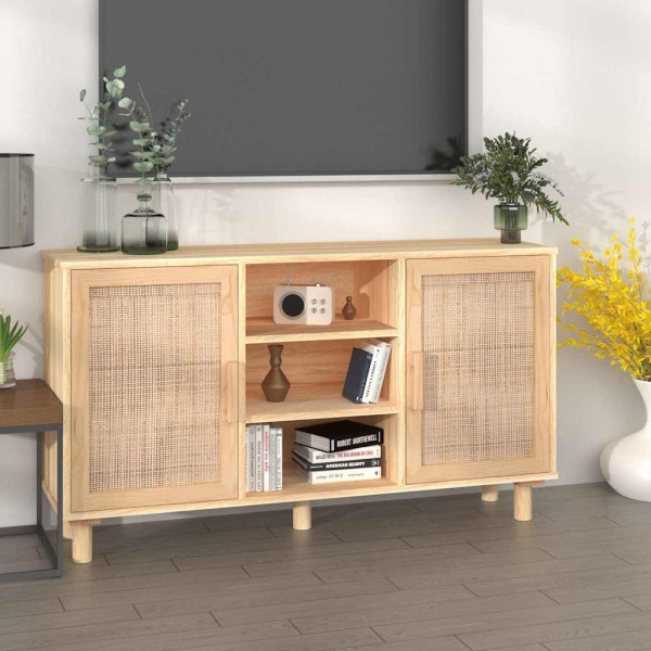 Szafka Brąz 105 x 30 x 60 cm Lite drewno sosnowe vidaXL, 10063674