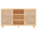 Szafka Brąz 105 x 30 x 60 cm Lite drewno sosnowe vidaXL, 10063676