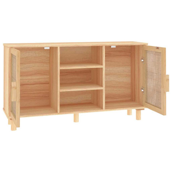 Szafka Brąz 105 x 30 x 60 cm Lite drewno sosnowe vidaXL, 10063677