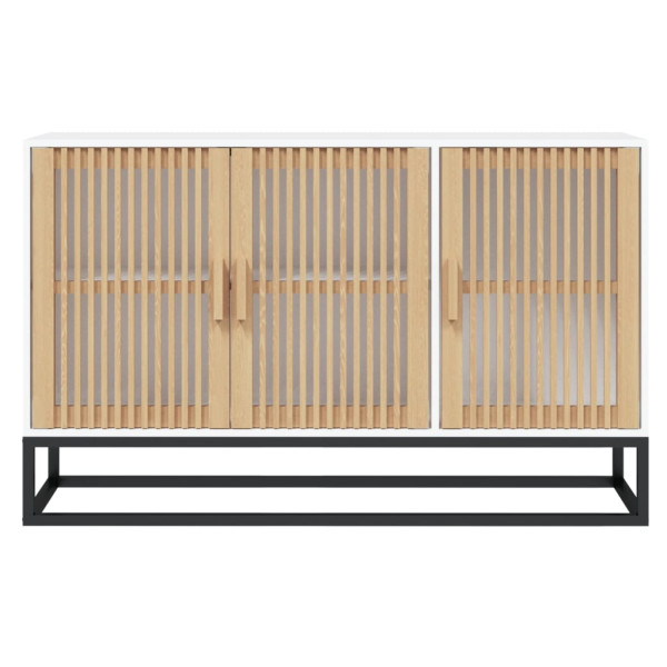 Szafka Biały 105 x 30 x 65 cm Materiał drewnopochodny vidaXL, 10063691