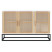 Szafka Biały 105 x 30 x 65 cm Materiał drewnopochodny vidaXL, 10063691
