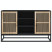 Szafka Czarny 105 x 30 x 65 cm Materiał drewnopochodny vidaXL, 10063699