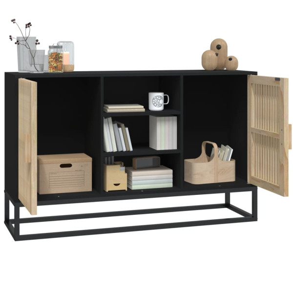 Szafka Czarny 105 x 30 x 65 cm Materiał drewnopochodny vidaXL, 10063702