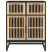 Komoda Czarny 60 x 30 x 75 cm Materiał drewnopochodny vidaXL, 10064186