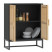 Szafka Czarny 60 x 30 x 75 cm Materiał drewnopochodny vidaXL, 10064268