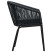 Zestaw mebli ogrodowych Czarny 40 x 40 x 48 cm Polietylen vidaXL, 10065622