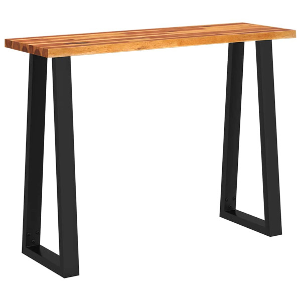 Stolik konsolowy Brąz 110 x 35 x 75 cm Drewno akacjowe vidaXL, 10071820