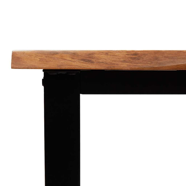 Stolik konsolowy Brąz 110 x 35 x 75 cm Drewno akacjowe vidaXL, 10071827