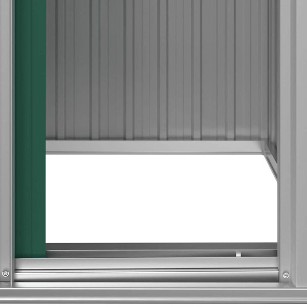 Szopa Zielony 126 x 97.5 x 177 cm Stal ocynkowana vidaXL, 10073141