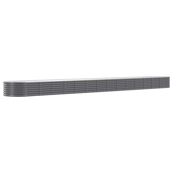 Donica ogrodowa Antracyt 620 x 620 x 36 cm Stal vidaXL, 10123692