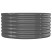 Donica ogrodowa Antracyt 620 x 620 x 36 cm Stal vidaXL, 10123695